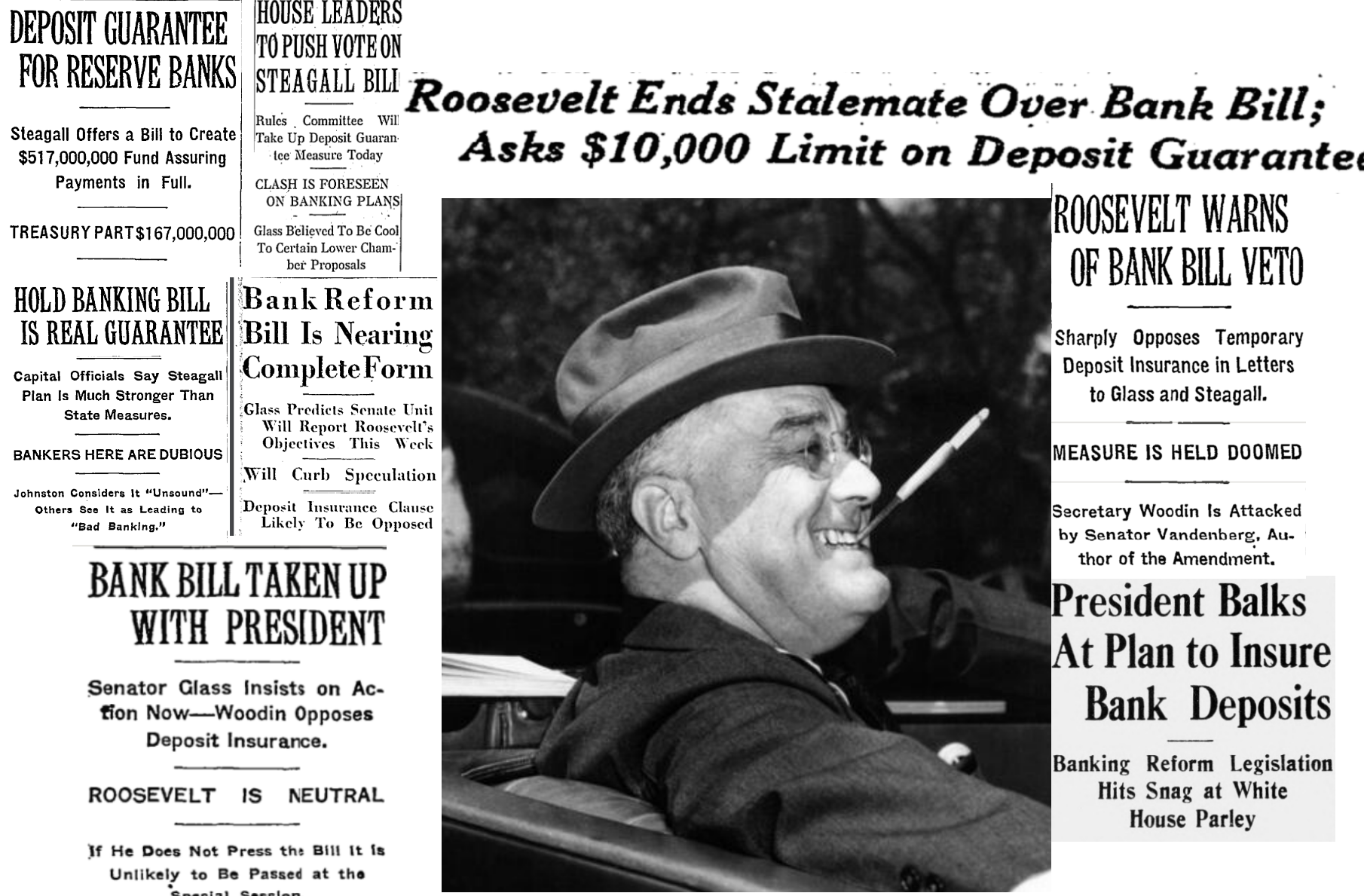 FDR Opposed Deposit Insurance. He Isn’t the Last Word on the Subject